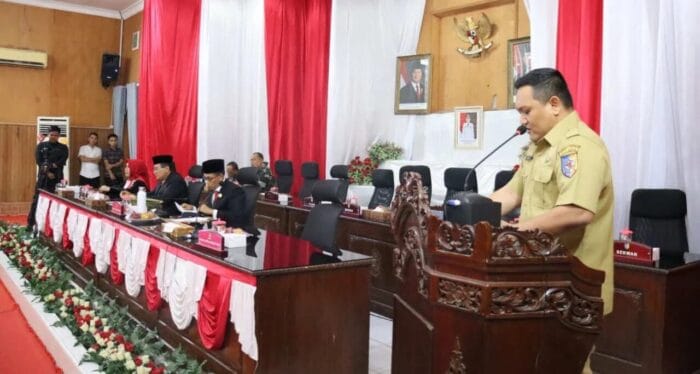 Safii Dari Fraksi PDIP Jabat Ketua DPRD Kabupaten Batu Bara Periode 2024-2029