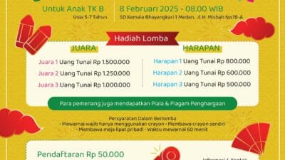 Semarak HUT ke-45, Yayasan Kemala Bhayangkari Gelar Berbagai Lomba Kreativitas Anak TK