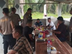 Wakapolsek Indrapura Adakan Syukuran Rumah Baru Dihadiri Kapolsek dan Jajaran