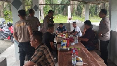 Wakapolsek Indrapura Adakan Syukuran Rumah Baru Dihadiri Kapolsek dan Jajaran
