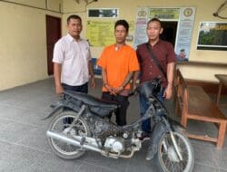 Polsek Indrapura Berhasil Amankan Pelaku Pencurian Sepeda Motor