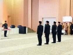 Pj Bupati Batu Bara Lantik 4 Pejabat Eselon II
