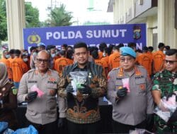 Sinergi TNI-Polri, Gerebek Dua Sarang Narkoba di Medan