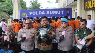 Sinergi TNI-Polri, Gerebek Dua Sarang Narkoba di Medan