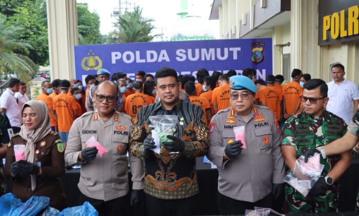 Sinergi TNI-Polri, Gerebek Dua Sarang Narkoba di Medan