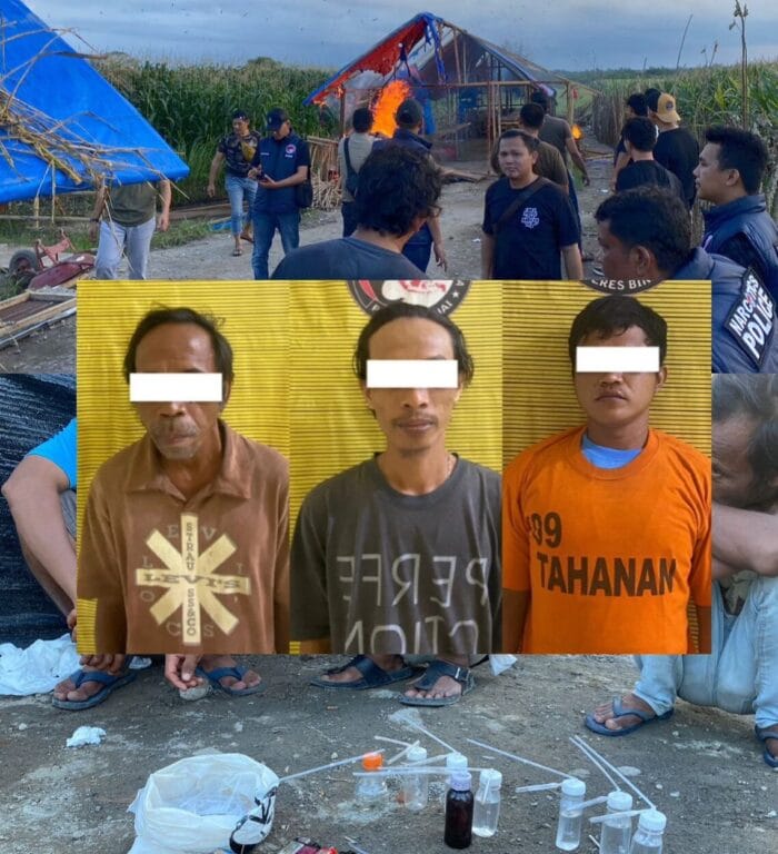 Gerebek Sarang Narkoba, Polres Binjai Amankan 3 Buruh Bangunan