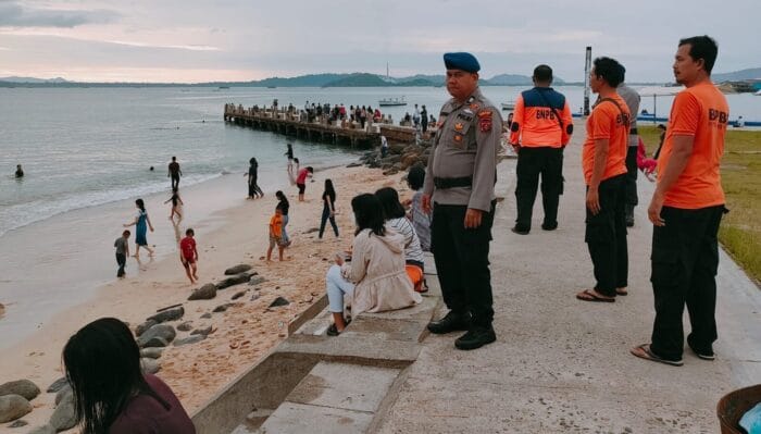 Amankan Objek Wisata Pantai, Polairud Polres Sibolga Gencarkan Patroli Keselamatan
