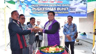 Bupati Samosir Resmikan Gedung Puskesmas Baru Berbiaya Rp8,2 M