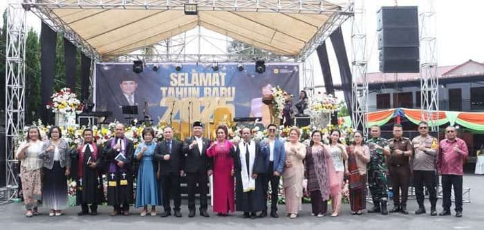 Pj Bupati Dairi Silaturahmi Sambut 2025