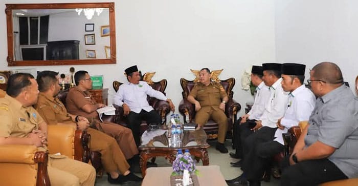 Pj Bupati Dairi Terima Audiensi IKPMII
