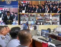 Rutan Medan Ikuti Zoom Pelantikan Pimti Pratama Kemenimipas