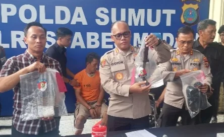 Jatanras Polrestabes Medan Tembak Perampok Sadis Gorok Leher Driver Ojol