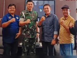 Asosiasi Libas P2 LH-K Green Batu Bara Silaturahmi ke Komandan Denpom I/5 Medan