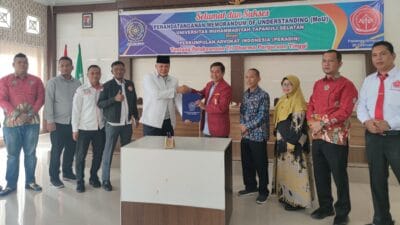 Kerjasama Peradin Sumut dan UMTS Tapsel Bagian Langkah Hebat