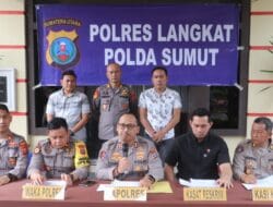Polres Langkat Berhasil Ungkap Kasus Penggelapan 14 Mobil Rental