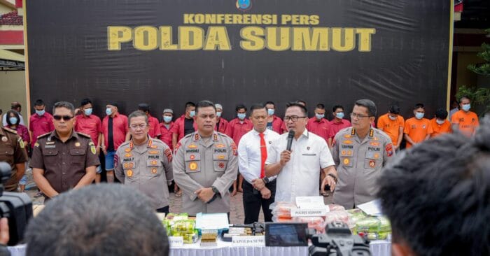 Polda Sumut Selamatkan 390 Ribu Jiwa dari Ancaman Narkoba