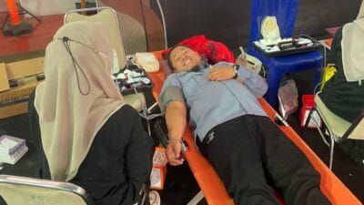 Jelang Ramadan dan Idul Fitri Pekerja Medco E&P Malaka Donor Darah