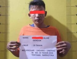 Diduga Pengedar Sabu di Kecamatan Silangkitang Ditangkap Polisi