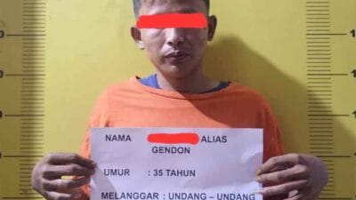 Diduga Pengedar Sabu di Kecamatan Silangkitang Ditangkap Polisi