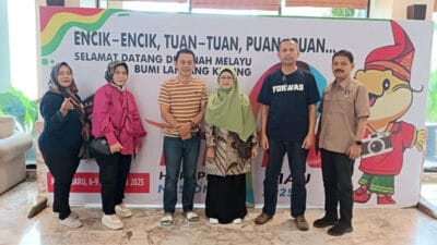 Hari Pers Nasional 2025 di Pekanbaru Forum Wartawan Solok Turut Mengikuti