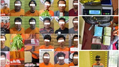 Polda Sumut Ungkap 398 Kasus Narkoba di Januari 2025