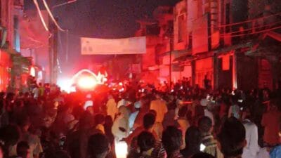 Si Jago Merah Melalap 3 Ruko di Tanjung Tiram