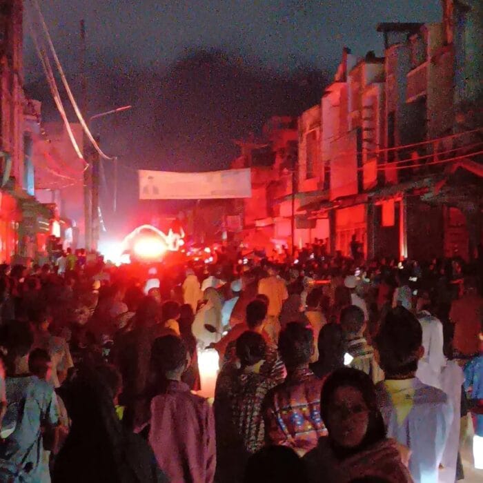 Si Jago Merah Melalap 3 Ruko di Tanjung Tiram