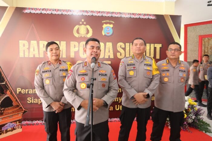 Kapolda Sumut Tekankan Kedekatan Polisi dengan Masyarakat dan Pemberantasan Kejahatan dalam Rapim 2025