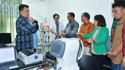 Bupati Samosir Resmikan Poliklinik Mata Sebagai Layanan Kesehatan
