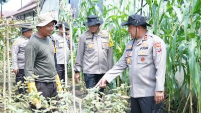 Kapolda Sumut Tinjau Ketahanan Pangan Wujudkan Program Prioritas Presiden