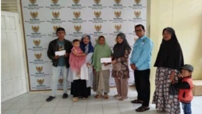 Baznas Kabupaten Solok Distribusikan Bantuan Korban Puting Beliung