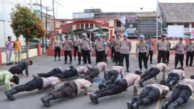 Subbid Provos Polda Sumut Tegakkan Disiplin di Polres Samosir