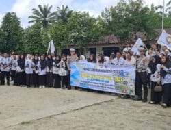 Satlantas Polres Labusel Gelar Dikmas Lantas bagi PGRI di SMA Negeri 1 Kotapinang