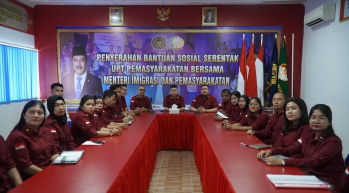 Rutan Kelas I Medan Ikuti Zoom Arahan Direktur Jenderal Pemasyarakatan