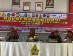 Rakor Operasi Ketupat Toba 2025 di Samosir: Strategi Antisipasi Lonjakan Wisatawan Saat Idul Fitri