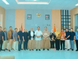 Dr Mei Linda Suryanti Hadir Bersama Bupati Baharuddin Terima Audiensi PT Inalum