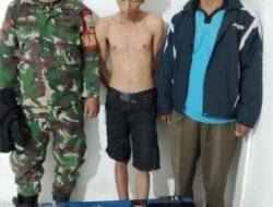 Tim Intel Kodim 0209/LB Bersama Anggota Koramil 10/TM Gerebek Bandar Narkoba