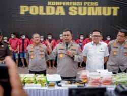 Perang Lawan Narkoba! Polda Sumut Bongkar Ratusan Kasus, Sita Ratusan Kg Narkoba Dalam 2 Bulan