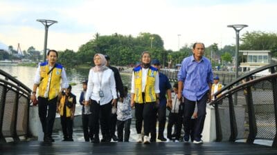 Wamen PU RI Apresiasi Pemkab Samosir Dalam Pengelolaan Aset Objek Wisata