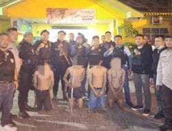 Polres Pelabuhan Belawan Tangkap Enam Pelaku Tawuran dalam Dua Hari