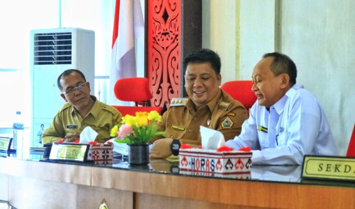 Bupati Samosir Buka Entry Meeting Perencanaan Penganggaran