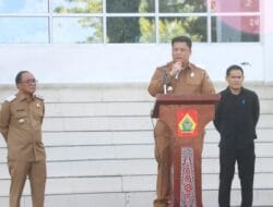 Bupati dan Wabup Pimpin Apel Gabungan Perdana