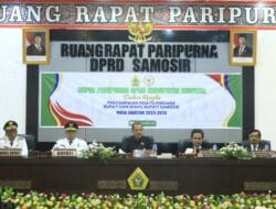 DPRD Samosir Gelar Paripurna Awali Kerja Bupati dan Wabup Samosir