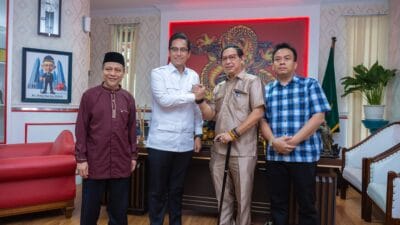 Silaturahmi dengan DPRD, Rico Waas Ajak Bersama Bangun Medan