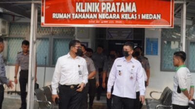 Rutan Kelas I Medan Terima Kunjungan Kerja Staf Khusus Menteri Imipas