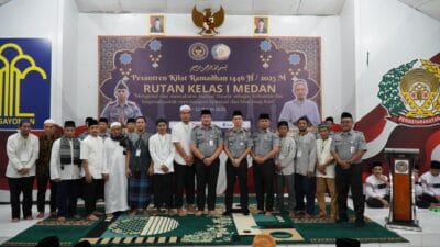 Pembukaan Pesantren Kilat Ramadan Bagi Warga Binaan Rutan Kelas I Medan