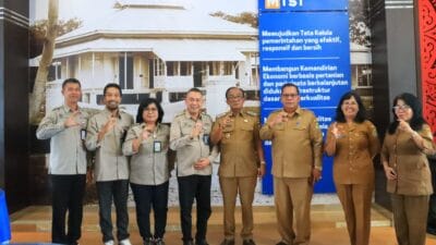 Wakil Bupati Samosir Terima Audiensi BP Toba Caldera UNESCO Global Geopark