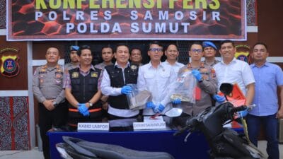 Press Release Polres Samosir Terkait Viralnya Pernyataan EMN Korban Kecelakaan Tunggal