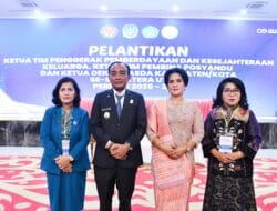 Ketua TP-PKK Samosir Dilantik