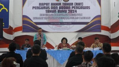 Rutan Kelas I Medan Gelar Rapat Anggota Tahunan Koperasi Pegawai Tahun Buku 2024